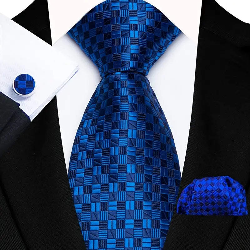 Blue Danue 3pc Tie Set