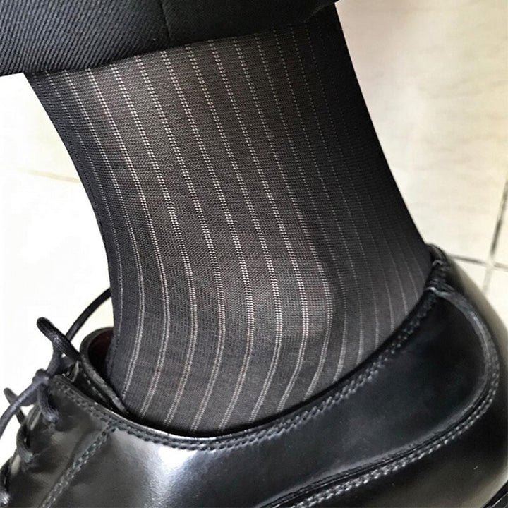 Stylish sheer socks for men and women at Eliot Grey Couture - Shop Now