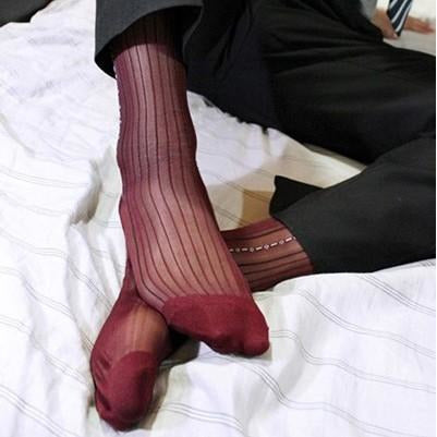 Milan Classic Sheer Socks - Eliot Grey